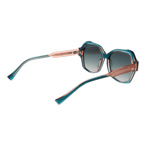 Rückansicht der Ana Hickmann Sonnenbrille HI9187 54H01 – Azetat Rahmen