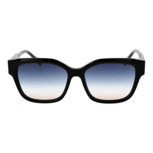 Ana Hickmann Sonnenbrille HI9188 54A01 – Frontansicht mit Azetat Rahmen und Blau Gläsern