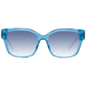 Ana Hickmann Sonnenbrille HI9188 54T01 – Frontansicht mit Azetat Rahmen und Blau Gläsern
