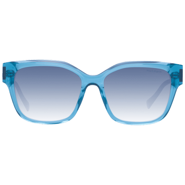 Ana Hickmann Sonnenbrille HI9188 54T01 – Frontansicht mit Azetat Rahmen und Blau Gläsern