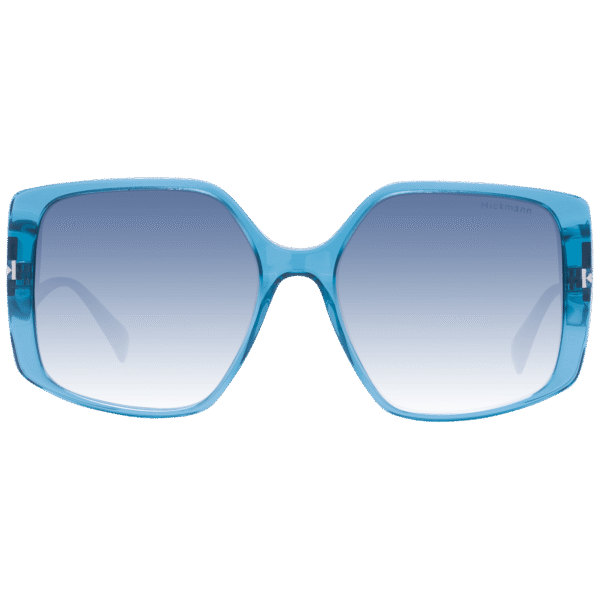 Ana Hickmann Sonnenbrille HI9189 56T02 – Frontansicht mit Azetat Rahmen und Blau Gläsern