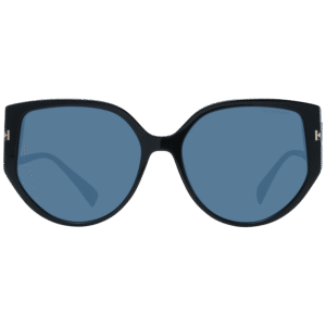 Ana Hickmann Sonnenbrille HI9190 57A01 – Frontansicht mit Azetat Rahmen und Blau Gläsern
