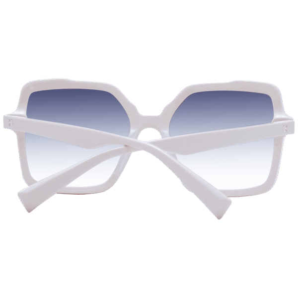 Rückansicht der Ana Hickmann Sonnenbrille HI9195 56D01 – Azetat Rahmen