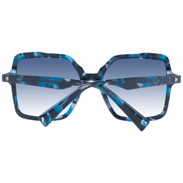 Rückansicht der Ana Hickmann Sonnenbrille HI9195 56G22 – Azetat Rahmen