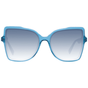 Ana Hickmann Sonnenbrille HI9196 55T01 – Frontansicht mit Azetat Rahmen und Grün Gläsern