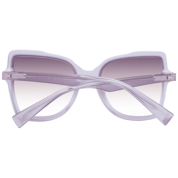 Rückansicht der Ana Hickmann Sonnenbrille HI9196 55T02 – Azetat Rahmen