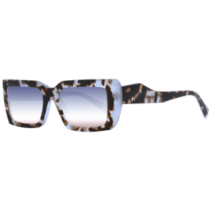 Ana Hickmann Rechteck Sonnenbrille HI9199 53G21 in Braun – 45° Seitenansicht