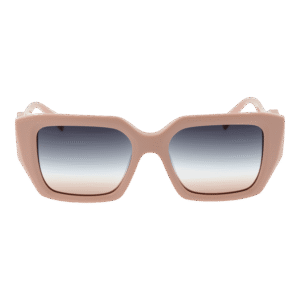 Ana Hickmann Sonnenbrille HI9200 53D01 – Frontansicht mit Azetat Rahmen und Grau Gläsern