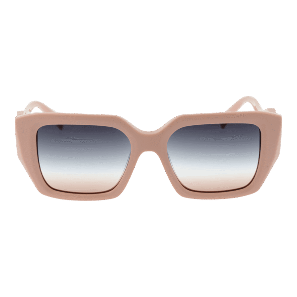 Ana Hickmann Sonnenbrille HI9200 53D01 – Frontansicht mit Azetat Rahmen und Grau Gläsern