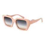 Ana Hickmann Quadrat Sonnenbrille HI9200 53D01 in Rosa – 45° Seitenansicht