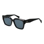 Ana Hickmann Quadrat Sonnenbrille HI9202 54A01 in Schwarz – 45° Seitenansicht