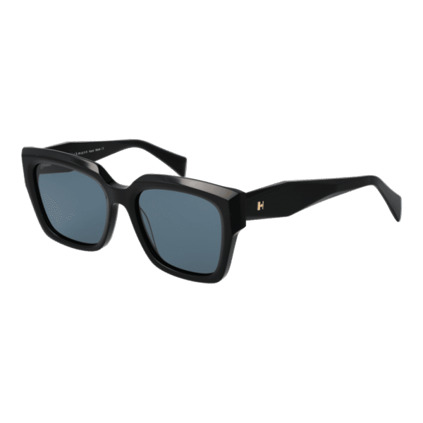Ana Hickmann Quadrat Sonnenbrille HI9202 54A01 in Schwarz – 45° Seitenansicht