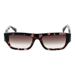 Ana Hickmann Sonnenbrille HI9204 54G21 – Frontansicht mit Azetat Rahmen und Braun Gläsern