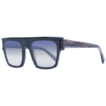 Ana Hickmann Quadrat Sonnenbrille HI9208 50P01 in Schwarz – 45° Seitenansicht