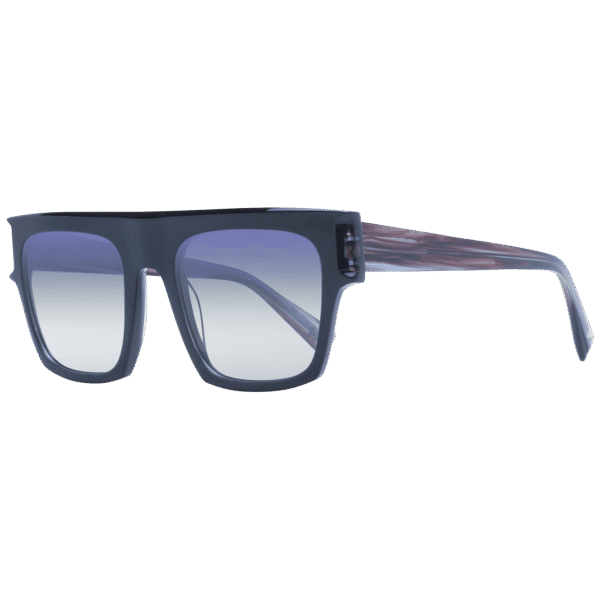 Ana Hickmann Quadrat Sonnenbrille HI9208 50P01 in Schwarz – 45° Seitenansicht