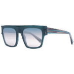 Ana Hickmann Quadrat Sonnenbrille HI9208 50P02 in Grün – 45° Seitenansicht