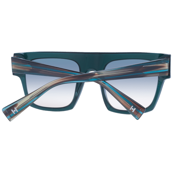 Rückansicht der Ana Hickmann Sonnenbrille HI9208 50P02 – Azetat Rahmen