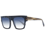 Ana Hickmann Quadrat Sonnenbrille HI9208 50P03 in Schwarz – 45° Seitenansicht