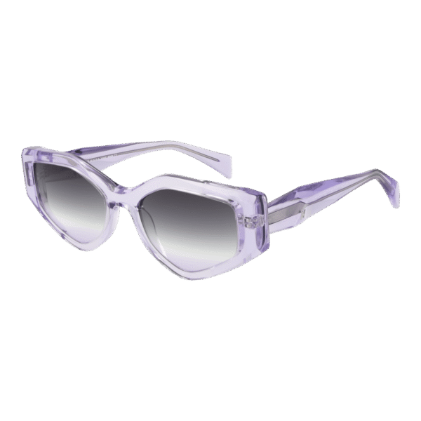 Ana Hickmann Sonnenbrille HI9211 54T02 – 45° Seitenansicht Ana Hickmann Katzenaugen Sonnenbrille HI9211 54T02 in Lila – 45° Seitenansicht
