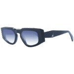 Ana Hickmann Geometric Sonnenbrille HI9220 51A01 in Schwarz – 45° Seitenansicht