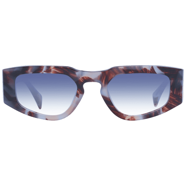 Ana Hickmann Sonnenbrille HI9220 51G21 – Frontansicht mit Azetat Rahmen und Grau Gläsern