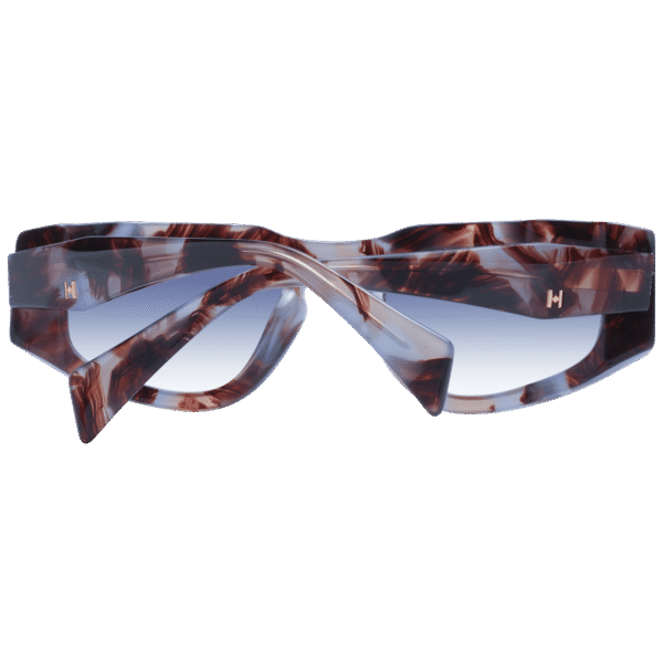 Rückansicht der Ana Hickmann Sonnenbrille HI9220 51G21 – Azetat Rahmen