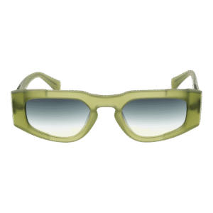 Ana Hickmann Sonnenbrille HI9220 51T01 – Frontansicht mit Azetat Rahmen und Grün Gläsern