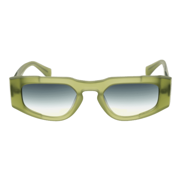 Ana Hickmann Sonnenbrille HI9220 51T01 – Frontansicht mit Azetat Rahmen und Grün Gläsern