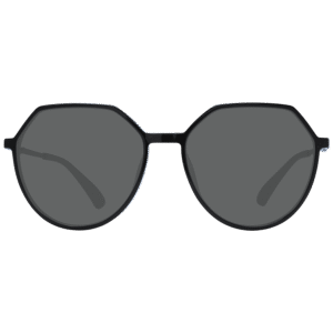 Ana Hickmann Sonnenbrille HIC9025 59A01 – Frontansicht mit Azetat Rahmen und Grau Gläsern