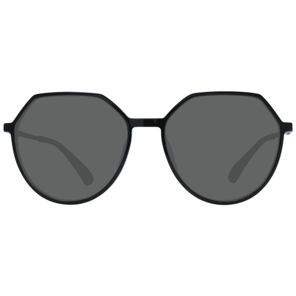 Ana Hickmann Sonnenbrille HIC9025 59A01 – Frontansicht mit Azetat Rahmen und Grau Gläsern