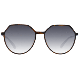 Ana Hickmann Sonnenbrille HIC9025 59G21 – Frontansicht mit Azetat Rahmen und Grau Gläsern