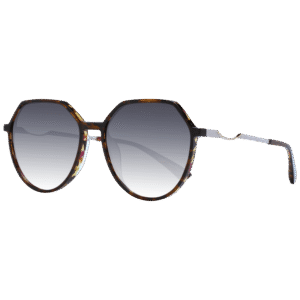 Ana Hickmann Rund Sonnenbrille HIC9025 59G21 in Braun – 45° Seitenansicht