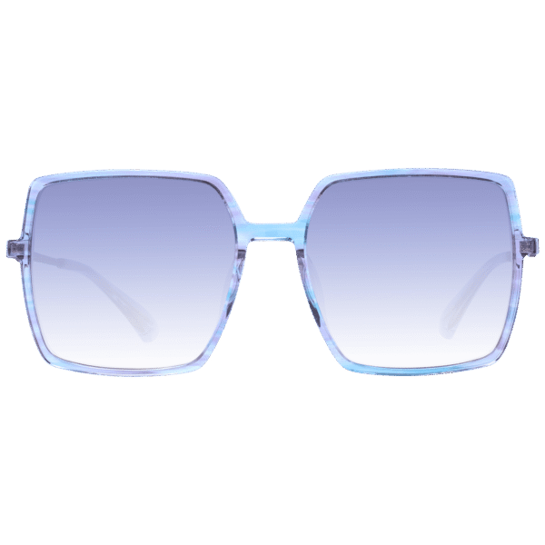 Ana Hickmann Sonnenbrille HIC9026 58E02 – Frontansicht mit Azetat Rahmen und Lila Gläsern