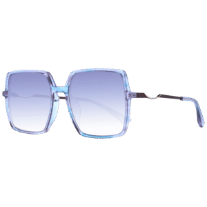 Ana Hickmann Quadrat Sonnenbrille HIC9026 58E02 in Lila – 45° Seitenansicht