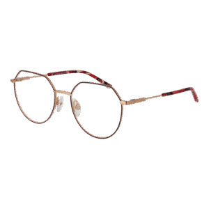 Ana Hickmann )} Brille HIY1005 5007A in Burgunder