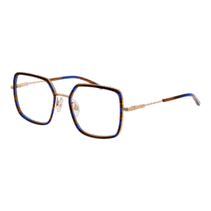 Ana Hickmann )} Brille HIY1008 52E01 in Blau