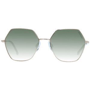 Ana Hickmann Sonnenbrille HIY3000 5304A – Frontansicht mit Metall Rahmen und Grün Gläsern