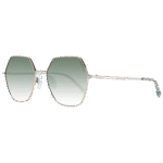 Ana Hickmann Geometric Sonnenbrille HIY3000 5304A in Gold – 45° Seitenansicht