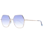 Ana Hickmann Geometric Sonnenbrille HIY3000 5305A in Gold – 45° Seitenansicht