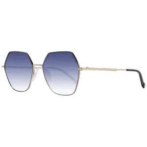 Ana Hickmann Geometric Sonnenbrille HIY3000 5309A in Schwarz – 45° Seitenansicht