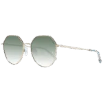 Ana Hickmann Rund Sonnenbrille HIY3001 5204A in Gold – 45° Seitenansicht