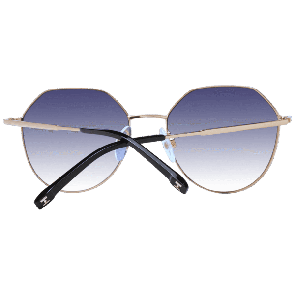 Rückansicht der Ana Hickmann Sonnenbrille HIY3001 5209A – Metall Rahmen