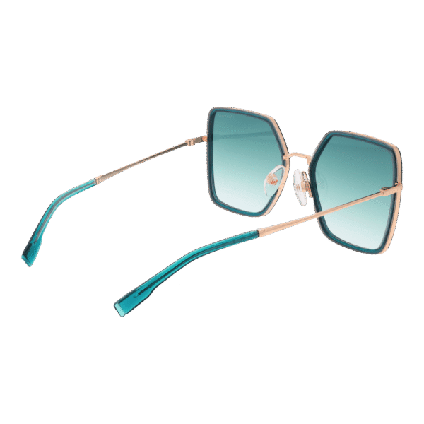 Rückansicht der Ana Hickmann Sonnenbrille HIY3002 52H01 – Metall Rahmen