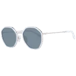 Ana Hickmann Geometric Sonnenbrille HIY3003 51D01 in Weiß – 45° Seitenansicht