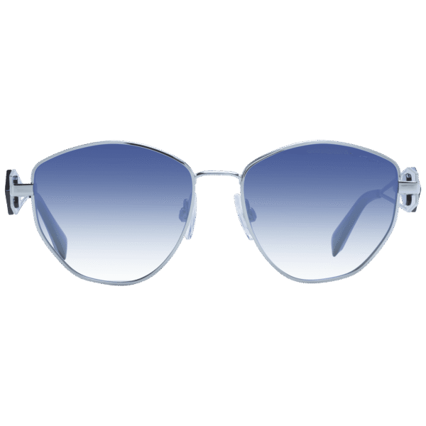 Ana Hickmann Sonnenbrille HIY3004 5203A – Frontansicht mit Metall Rahmen und Blau Gläsern