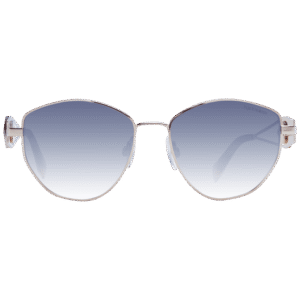 Ana Hickmann Sonnenbrille HIY3004 5205A – Frontansicht mit Metall Rahmen und Blau Gläsern