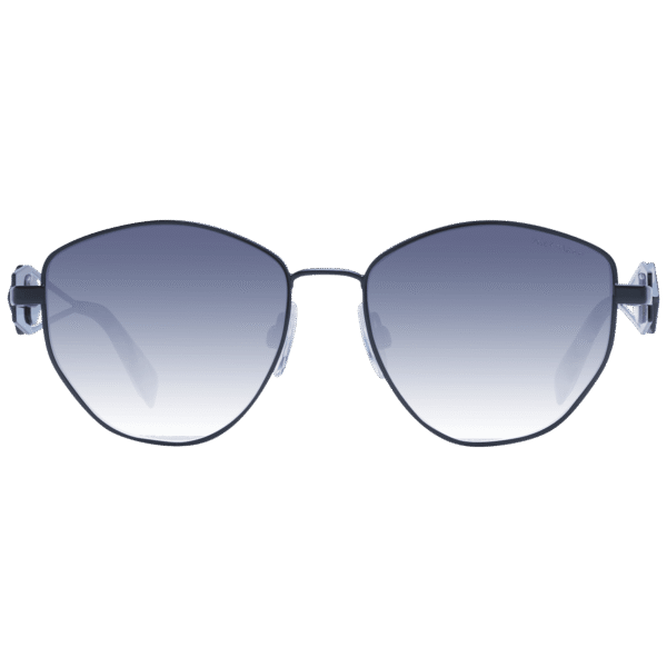 Ana Hickmann Sonnenbrille HIY3004 5209A – Frontansicht mit Metall Rahmen und Grau Gläsern