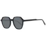 Ana Hickmann Quadrat Sonnenbrille HIY9000 50A01 in Schwarz – 45° Seitenansicht