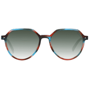 Ana Hickmann Sonnenbrille HIY9001 50E01 – Frontansicht mit Azetat Rahmen und Grün Gläsern