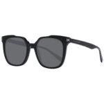 Ana Hickmann Katzenaugen Sonnenbrille HIY9002 50A01 in Schwarz – 45° Seitenansicht